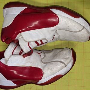 AIR Jordan Men's Basketball Shoes 10 White Red